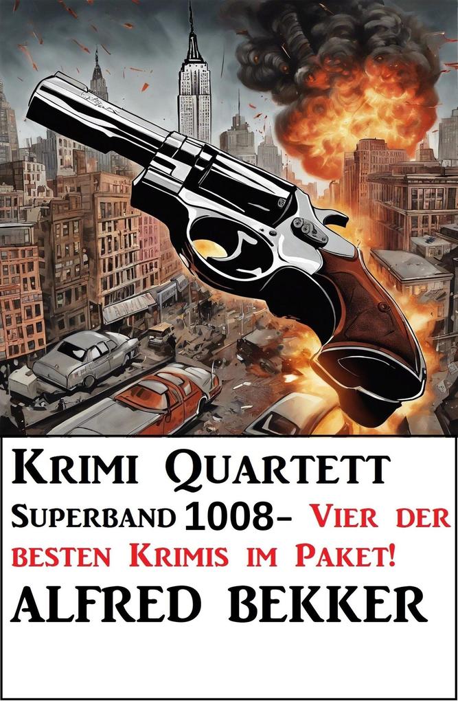 Produktbild: Krimi Quartett Superband 1008 | Alfred Bekker
