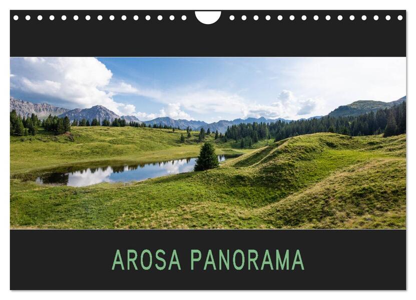 Produktbild: Arosa Panorama (Wandkalender 2026 DIN A4 quer), CALVENDO Monatskalender | Calvendo, Stefanie und Philipp Kellmann