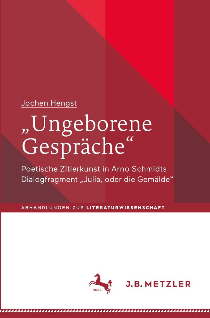 Produktbild: "Ungeborene Gespräche" | Jochen Hengst