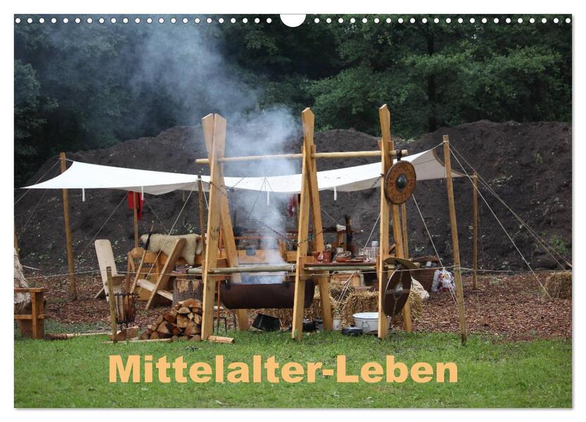 Produktbild: Mittelalter - Leben (Wandkalender 2026 DIN A3 quer), CALVENDO Monatskalender | Sophia-Saphira Wandala, Calvendo