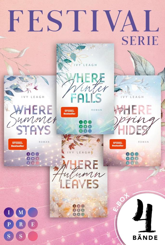 Produktbild: Festival-Serie: 4 Bände in einem Bundle! | Ivy Leagh