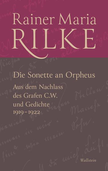 Produktbild: Die Sonette an Orpheus | Rainer Maria Rilke