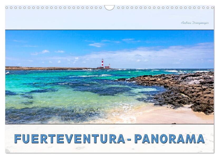 Produktbild: FUERTEVENTURA-PANORAMA (Wandkalender 2026 DIN A3 quer), CALVENDO Monatskalender | Andrea Dreegmeyer, Calvendo