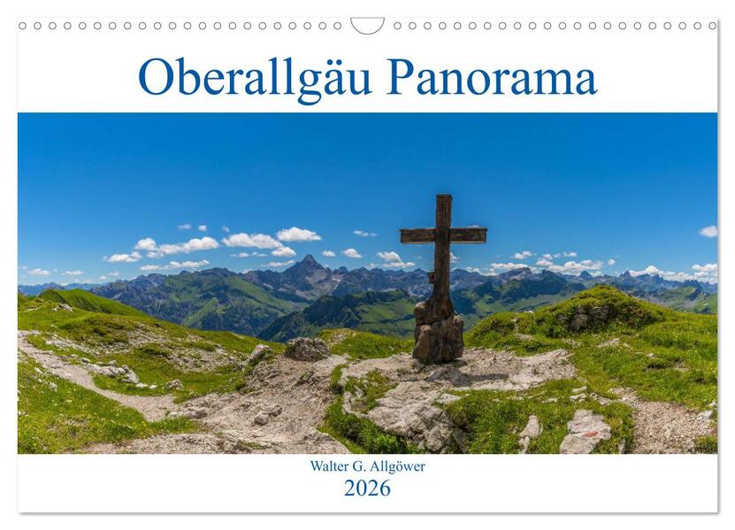 Produktbild: Oberallgäu Panorama (Wandkalender 2026 DIN A3 quer), CALVENDO Monatskalender | Walter G. Allgöwer, Calvendo