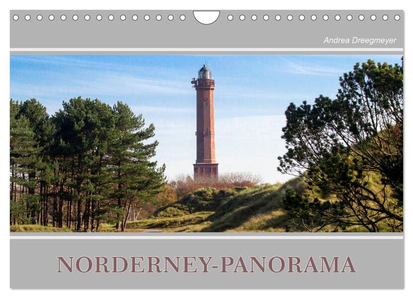 Produktbild: Norderney-Panorama (Wandkalender 2026 DIN A4 quer), CALVENDO Monatskalender | Andrea Dreegmeyer, Calvendo