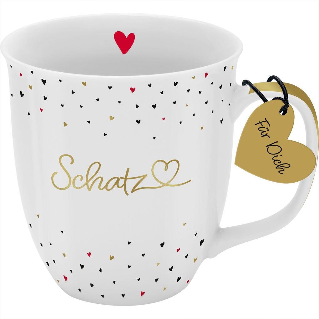 Weitere Ansicht: Tasse mit Motiv "Schatz"