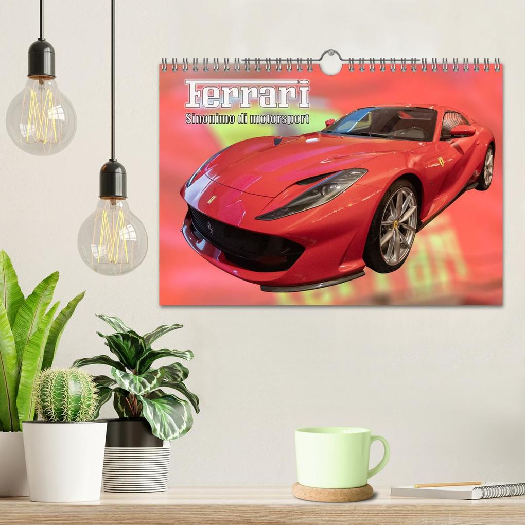 Weitere Ansicht: Ferrari - Synonym für Motorsport (Wandkalender 2026 DIN A4 quer), CALVENDO Monatskalender | Calvendo
