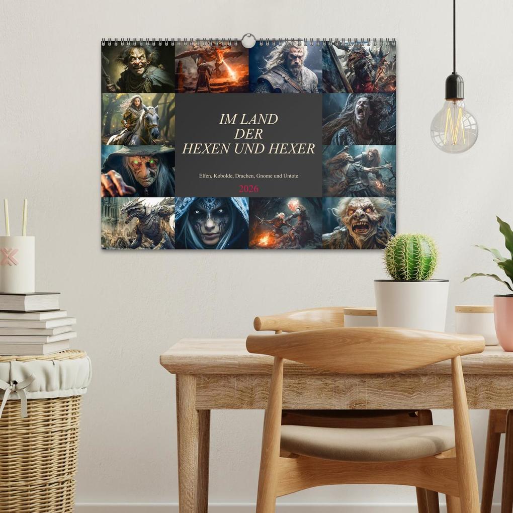 Weitere Ansicht: Im Land der Hexen und Hexer (Wandkalender 2026 DIN A3 quer), CALVENDO Monatskalender | Calvendo, Dirk Meutzner