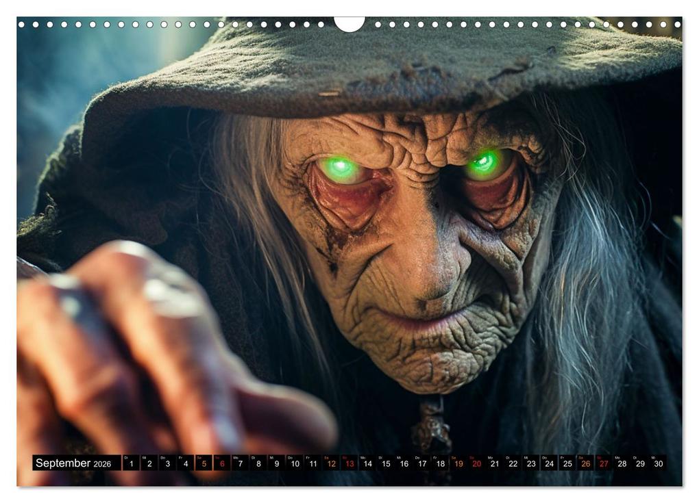Weitere Ansicht: Im Land der Hexen und Hexer (Wandkalender 2026 DIN A3 quer), CALVENDO Monatskalender | Calvendo, Dirk Meutzner