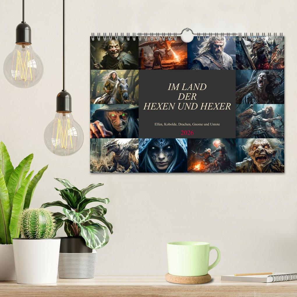 Weitere Ansicht: Im Land der Hexen und Hexer (Wandkalender 2026 DIN A4 quer), CALVENDO Monatskalender | Calvendo, Dirk Meutzner