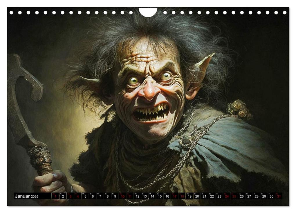Weitere Ansicht: Im Land der Hexen und Hexer (Wandkalender 2026 DIN A4 quer), CALVENDO Monatskalender | Calvendo, Dirk Meutzner
