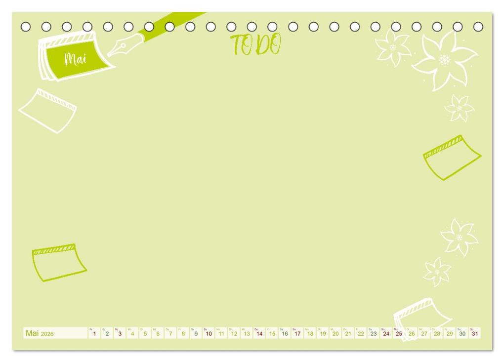 Weitere Ansicht: 12 x Zettelwirtschaft - Bastelkalender (Tischkalender 2026 DIN A5 quer), CALVENDO Monatskalender | Calvendo, ROTH-Design, ROTH-Design ROTH-Design