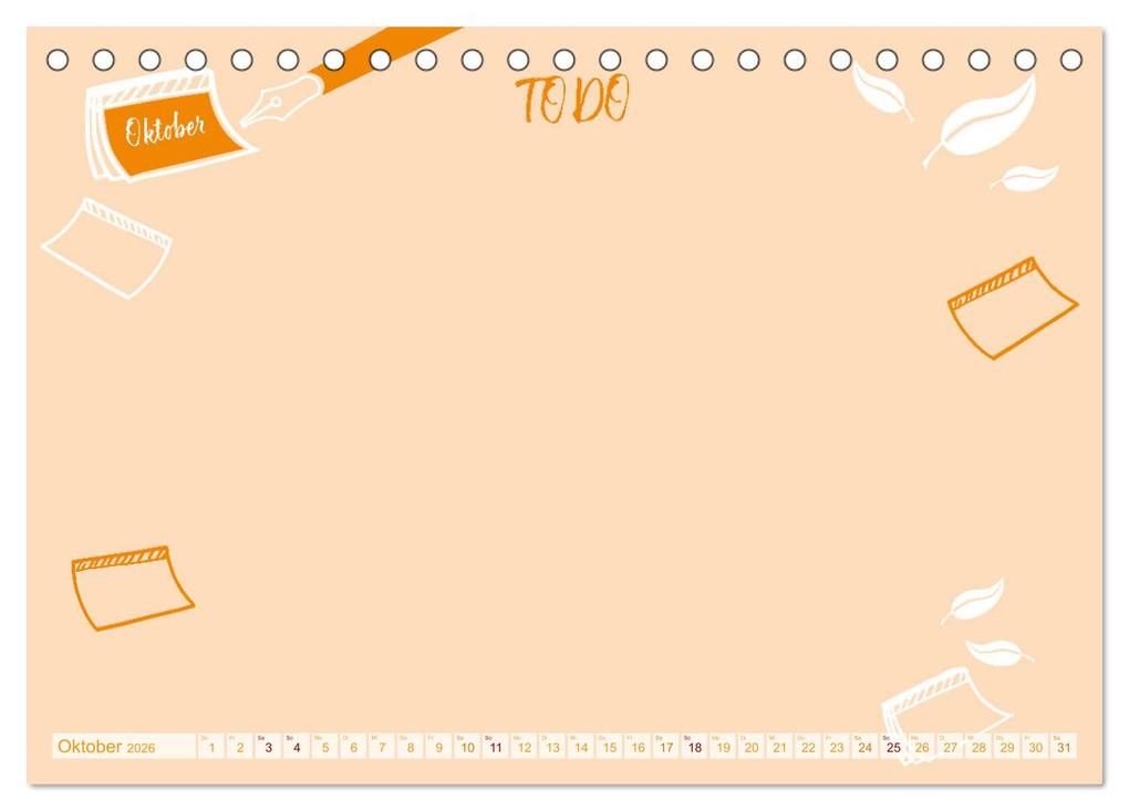 Weitere Ansicht: 12 x Zettelwirtschaft - Bastelkalender (Tischkalender 2026 DIN A5 quer), CALVENDO Monatskalender | Calvendo, ROTH-Design, ROTH-Design ROTH-Design