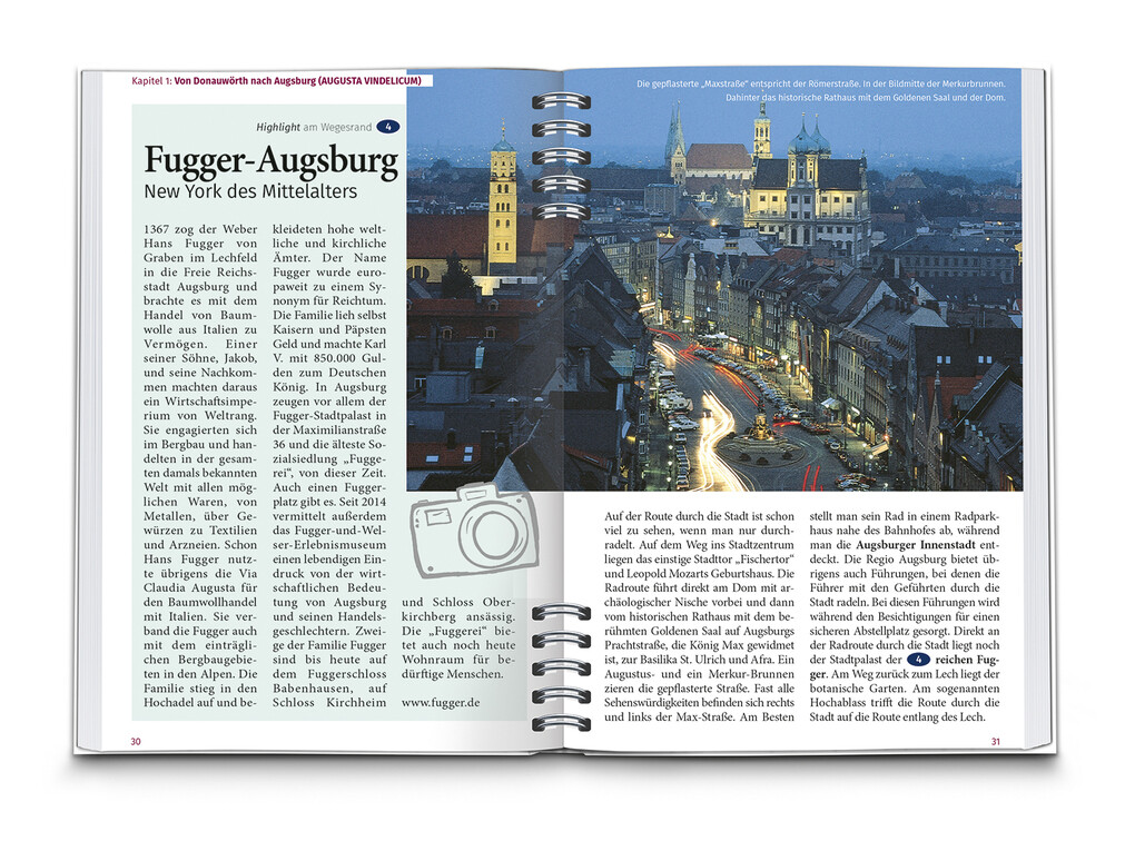 Weitere Ansicht: KOMPASS Radreiseführer Via Claudia Augusta | Christoph Mag. Tschaikner
