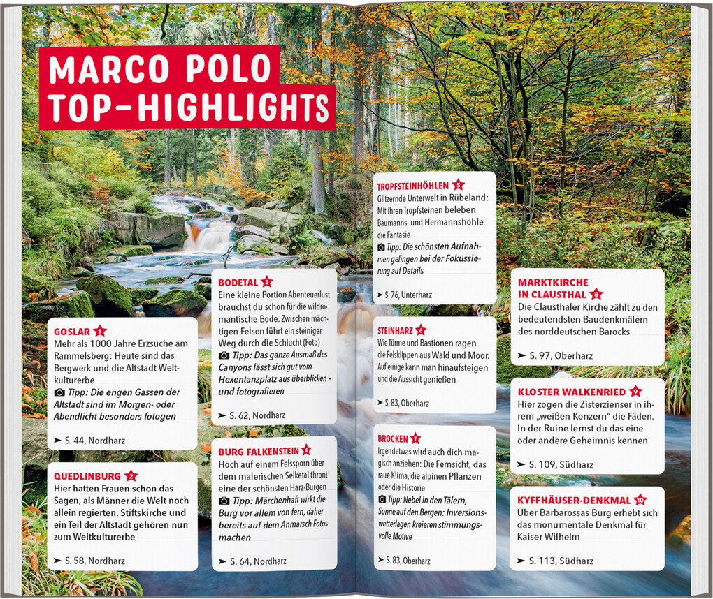 Weitere Ansicht: MARCO POLO Reiseführer Harz | Ralf Kirmse, Hans Bausenhardt