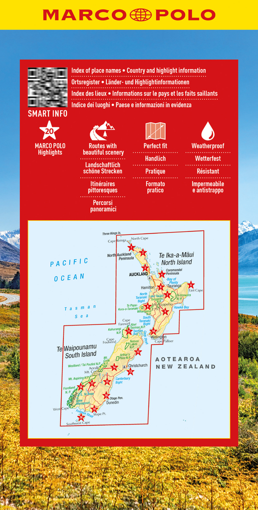 Weitere Ansicht: MARCO POLO Reisekarte Neuseeland 1:1 Mio.