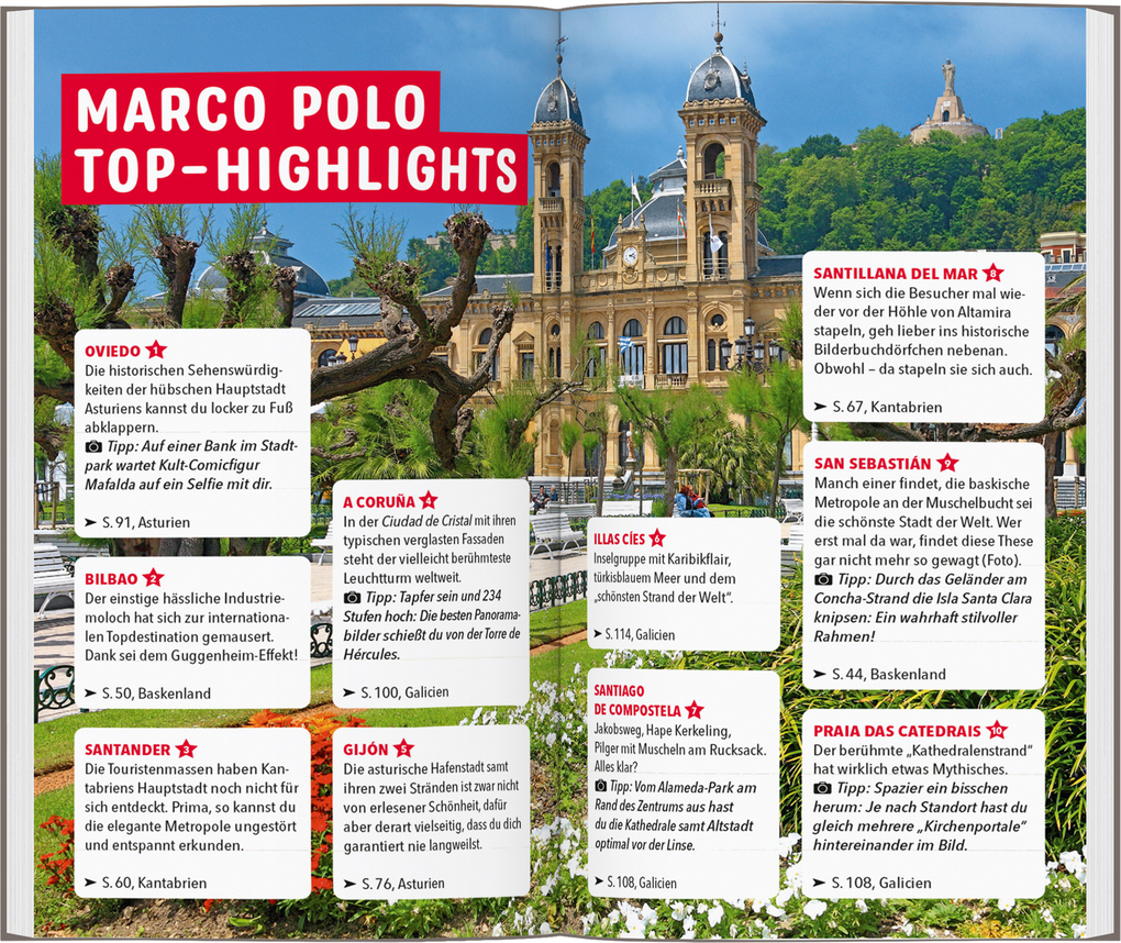 Weitere Ansicht: MARCO POLO Reiseführer Nordspanische Küste | Susanne Jaspers, Jone Karres Azurmendi