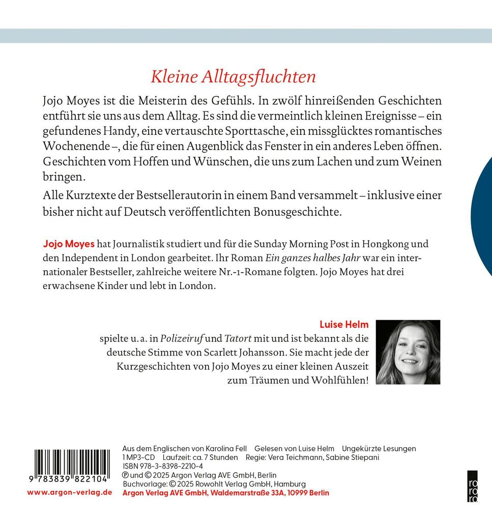Weitere Ansicht: Zwölf Geschichten vom Hoffen und Wünschen | Jojo Moyes