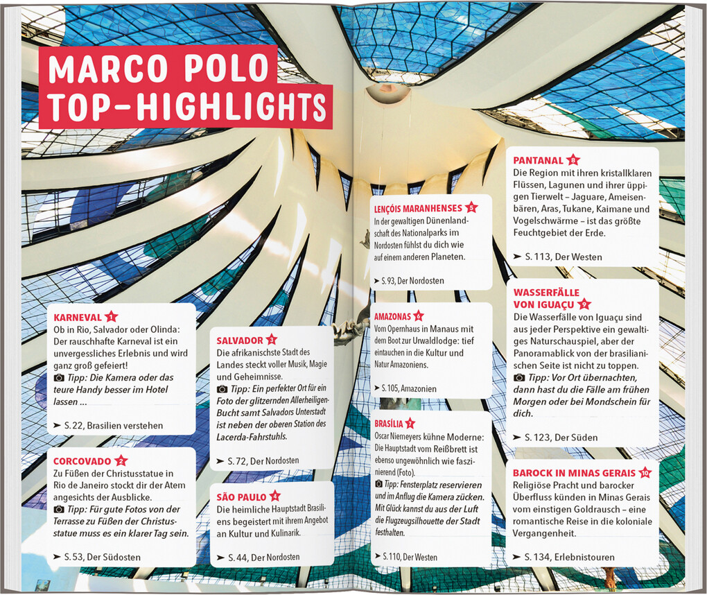 Weitere Ansicht: MARCO POLO Reiseführer Brasilien | Petra Schaeber, Philipp Lichterbeck