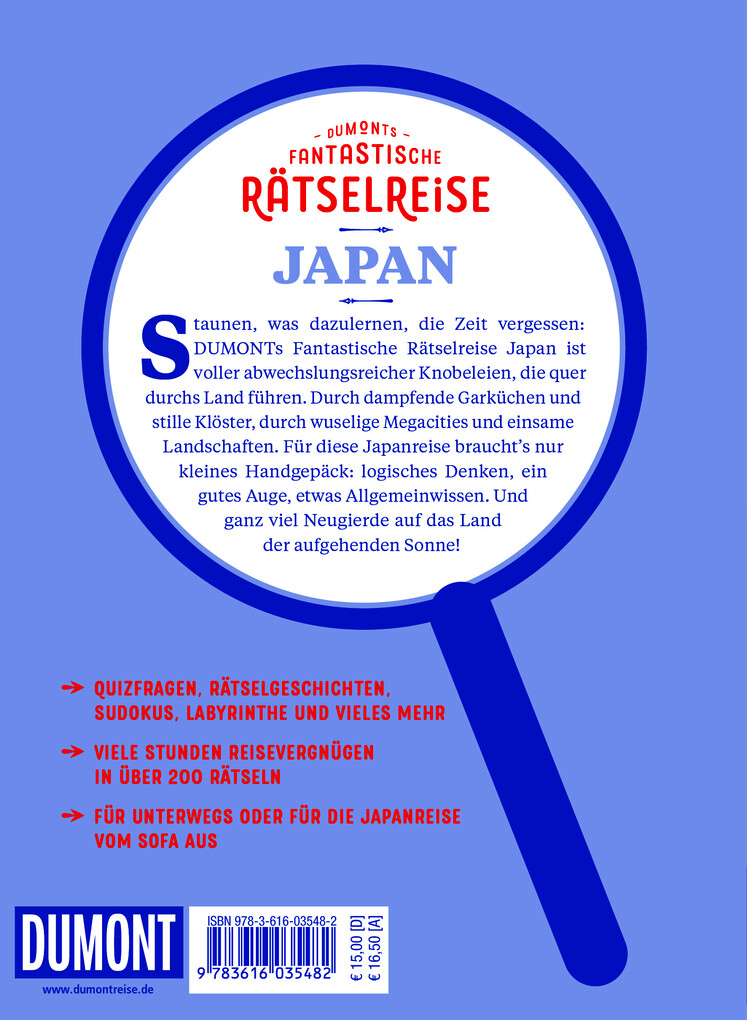 Weitere Ansicht: DUMONTs Fantastische Rätselreise Japan | Jens Bey, Annik Aicher