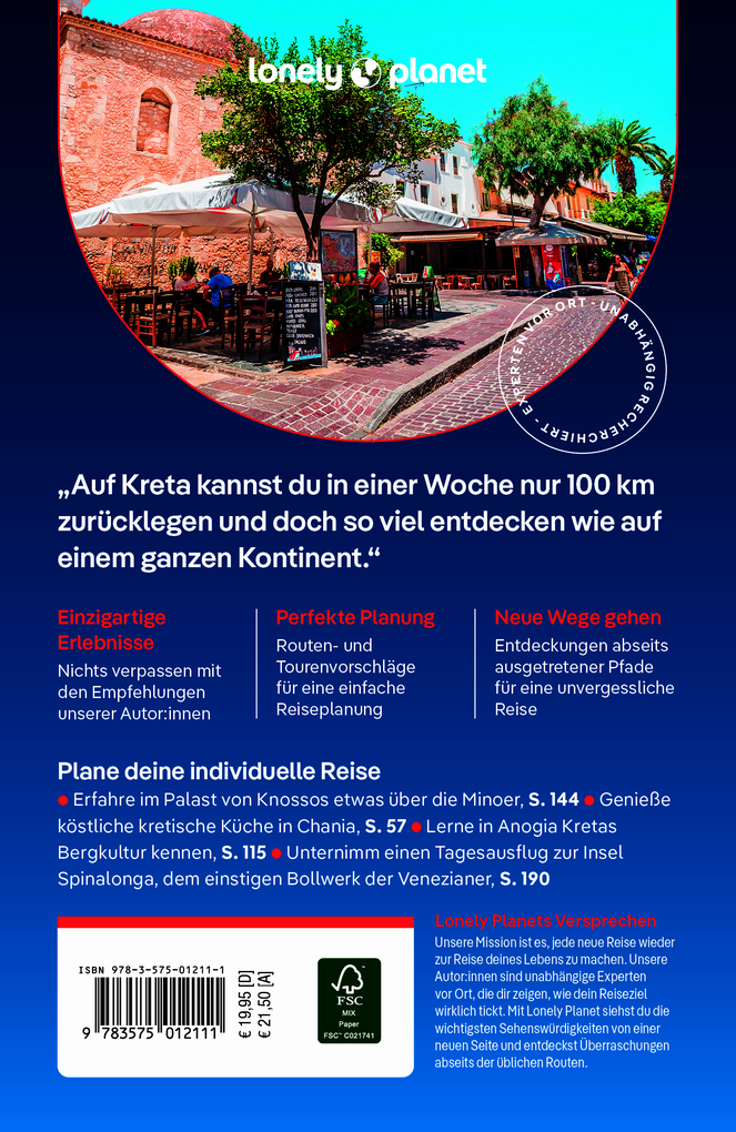 Weitere Ansicht: LONELY PLANET Reiseführer Kreta | Ryan Ver Berkmoes, Andrea Schulte-Peevers