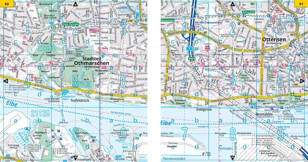 Weitere Ansicht: ADAC Cityatlas Hamburg 1:15.000