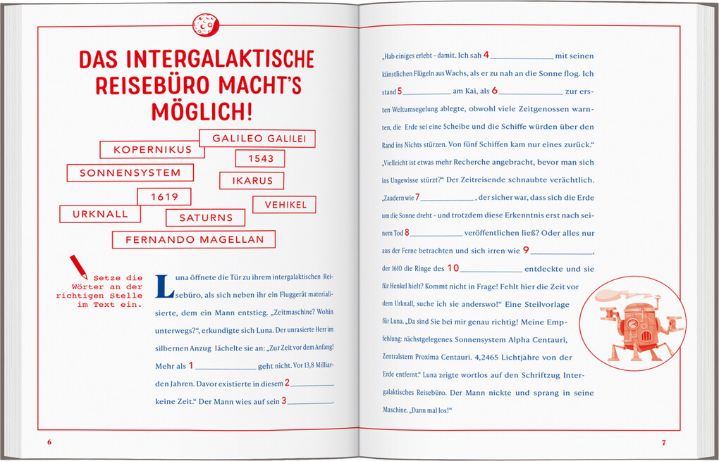 Weitere Ansicht: DUMONTs Fantastische Rätselreise Das intergalaktische Reisebüro | Jens Bey