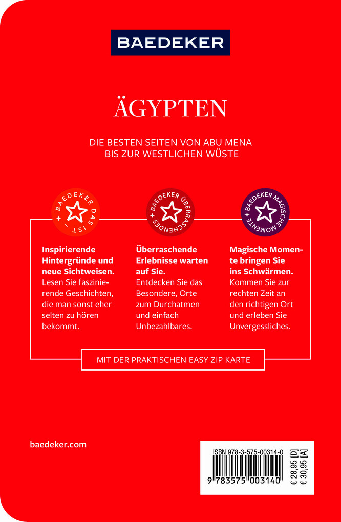 Weitere Ansicht: Baedeker Reiseführer Ägypten | Michel Rauch