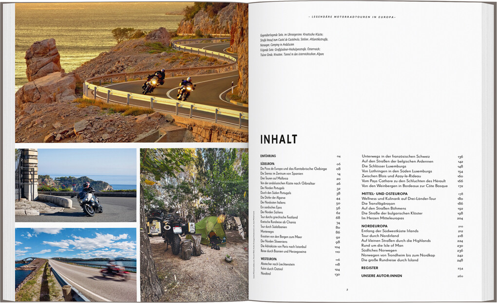 Weitere Ansicht: Legendäre Motorradtouren in Europa