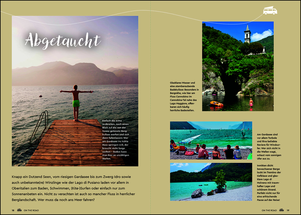 Weitere Ansicht: KUNTH Mit dem Wohnmobil durch Südtirol und an die Oberitalienischen Seen | Susanne Lipps, Rita Henss