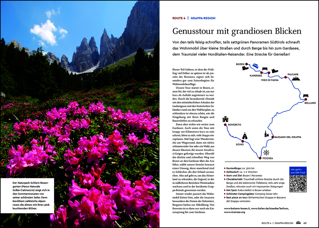 Weitere Ansicht: KUNTH Mit dem Wohnmobil durch Südtirol und an die Oberitalienischen Seen | Susanne Lipps, Rita Henss