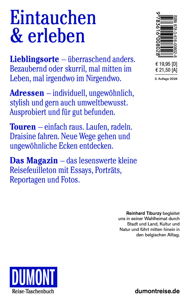 Weitere Ansicht: DUMONT Reise-Taschenbuch Reiseführer Belgien | Reinhard Tiburzy
