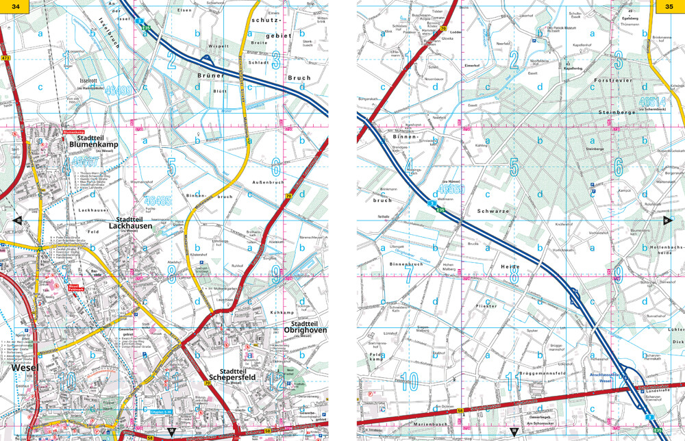 Weitere Ansicht: ADAC Stadtatlas Ruhrgebiet 1:20.000