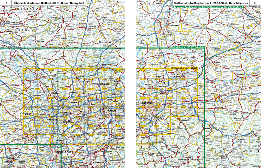 Weitere Ansicht: ADAC Stadtatlas Ruhrgebiet 1:20.000
