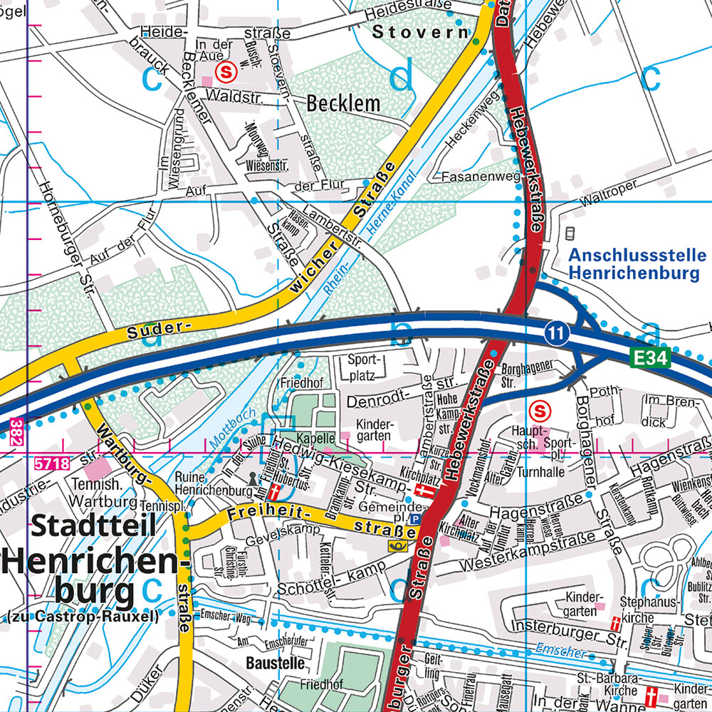 Weitere Ansicht: ADAC Stadtatlas Ruhrgebiet 1:20.000