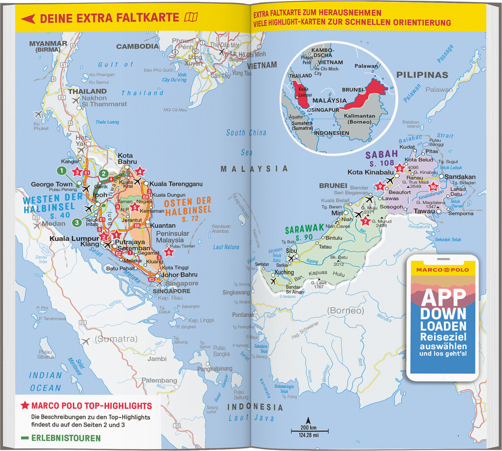 Weitere Ansicht: MARCO POLO Reiseführer Malaysia | Françoise Hauser, Claudia Schneider