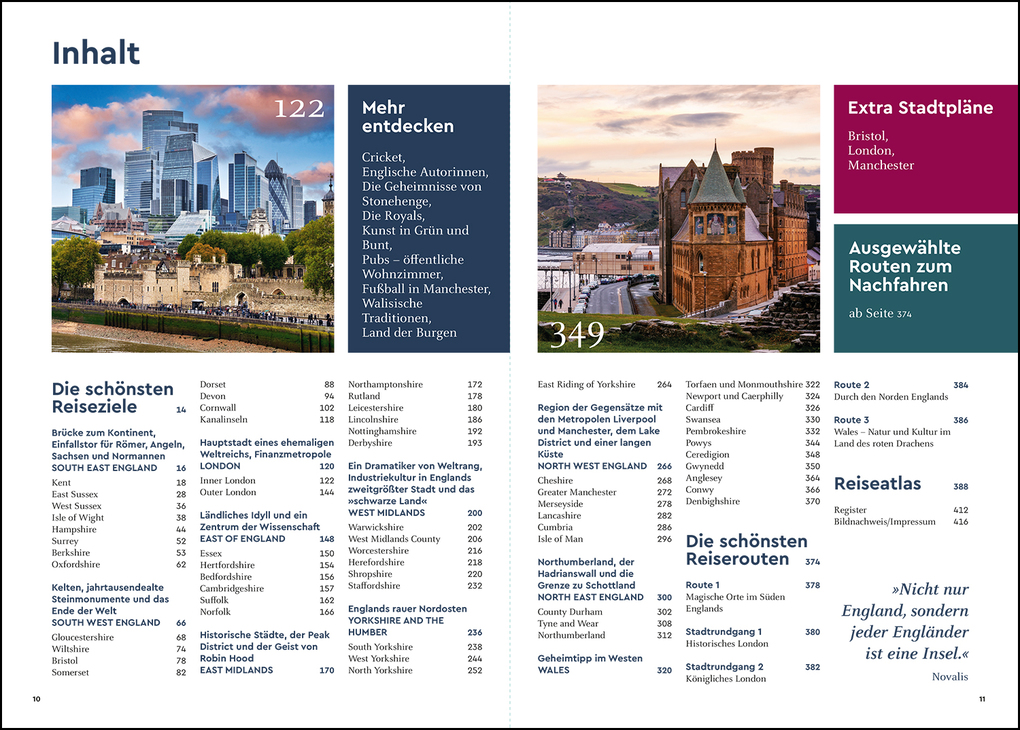 Weitere Ansicht: KUNTH Unterwegs in England & Wales | Christa Pöppelmann, Reinhard Pietsch, Claudia Lensch, Martin Waller, Annika Voigt