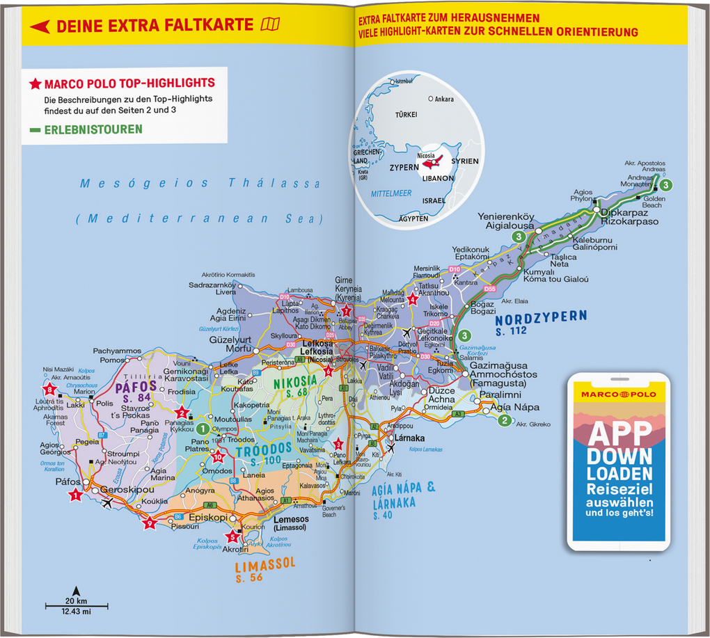 Weitere Ansicht: MARCO POLO Reiseführer Zypern Nord und Süd | Christiane Sternberg