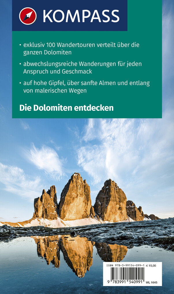 Weitere Ansicht: KOMPASS Wanderlust Dolomiten