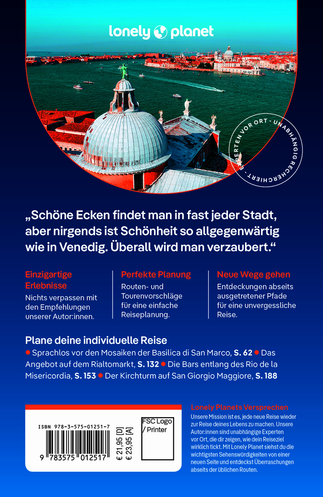 Weitere Ansicht: LONELY PLANET Reiseführer Venedig & Venetien | Alison Bing, Cristian Bonetto, Peter Dragicevich