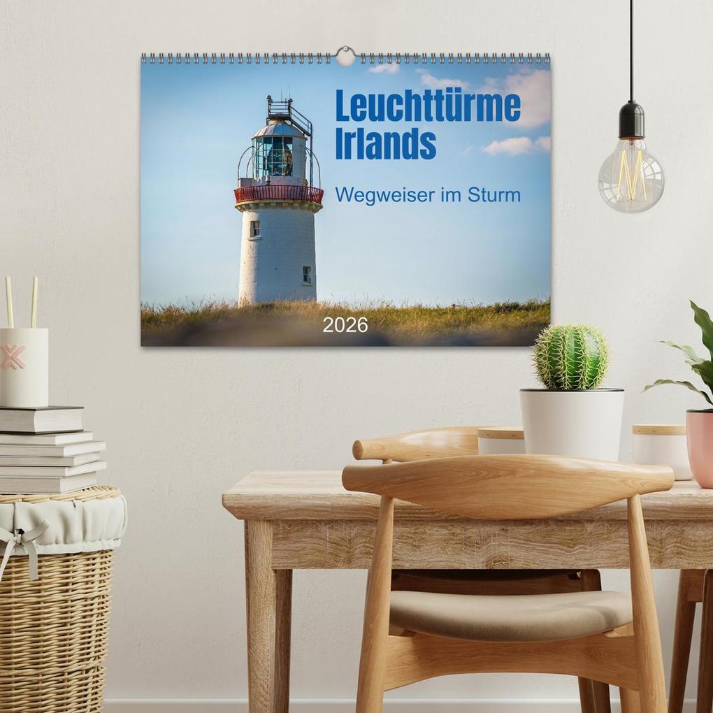 Weitere Ansicht: Leuchttürme Irlands (Wandkalender 2026 DIN A3 quer), CALVENDO Monatskalender | Markus Helfferich, Calvendo