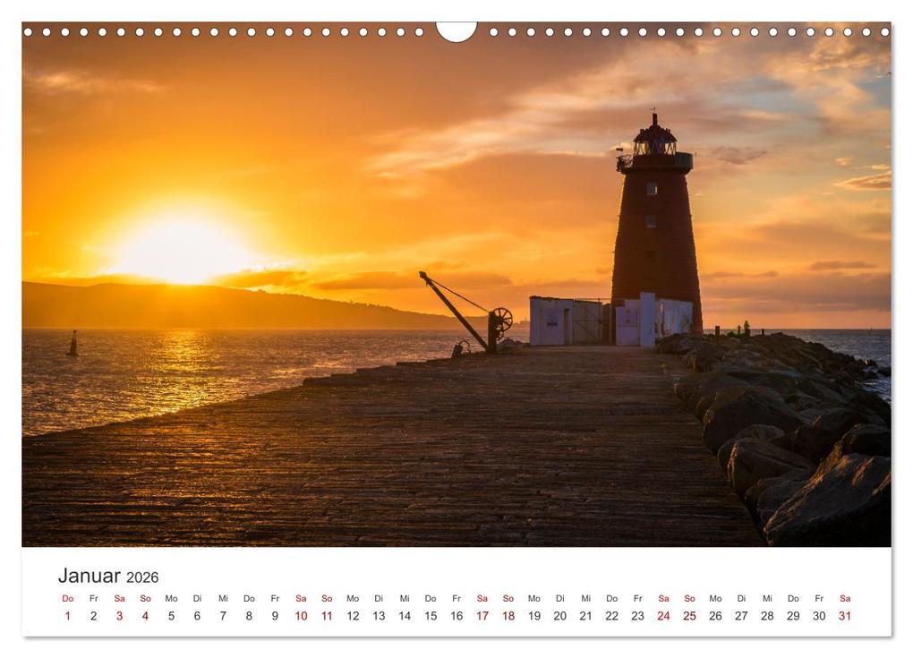 Weitere Ansicht: Leuchttürme Irlands (Wandkalender 2026 DIN A3 quer), CALVENDO Monatskalender | Markus Helfferich, Calvendo