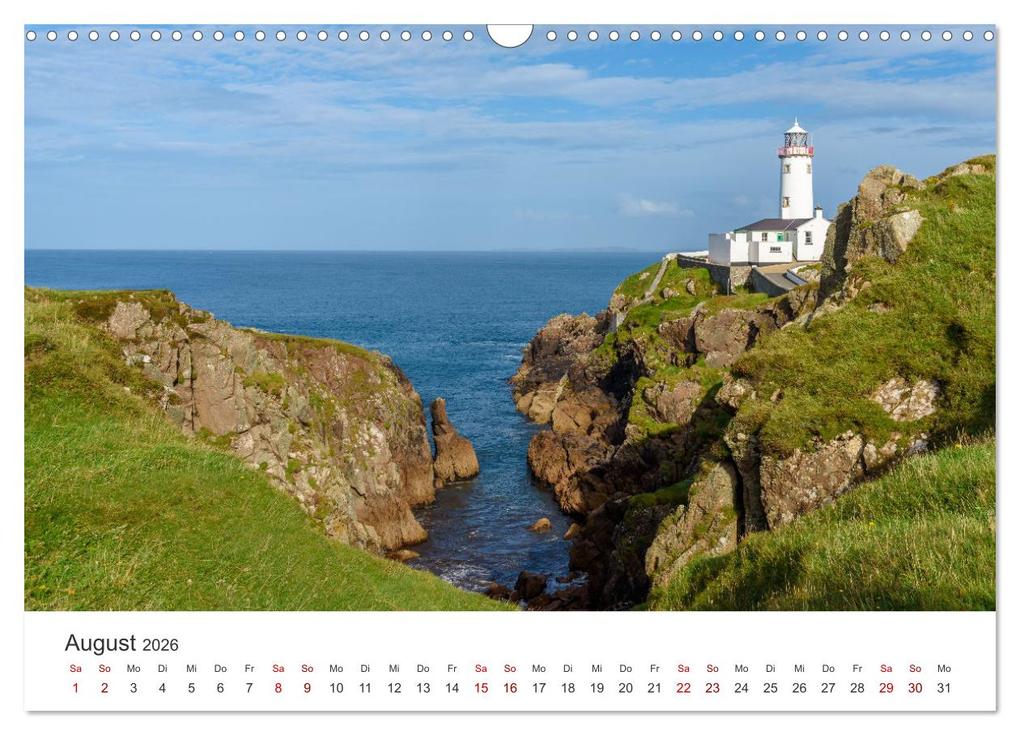 Weitere Ansicht: Leuchttürme Irlands (Wandkalender 2026 DIN A3 quer), CALVENDO Monatskalender | Markus Helfferich, Calvendo