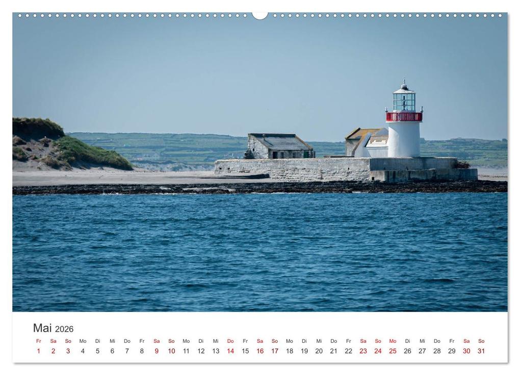 Weitere Ansicht: Leuchttürme Irlands (Wandkalender 2026 DIN A2 quer), CALVENDO Monatskalender | Markus Helfferich, Calvendo