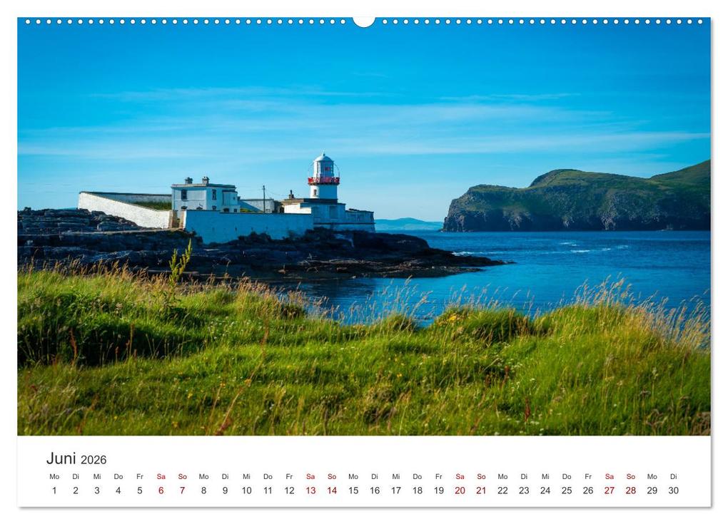 Weitere Ansicht: Leuchttürme Irlands (Wandkalender 2026 DIN A2 quer), CALVENDO Monatskalender | Markus Helfferich, Calvendo