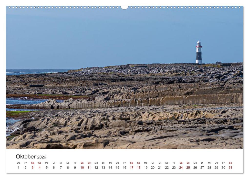 Weitere Ansicht: Leuchttürme Irlands (Wandkalender 2026 DIN A2 quer), CALVENDO Monatskalender | Markus Helfferich, Calvendo
