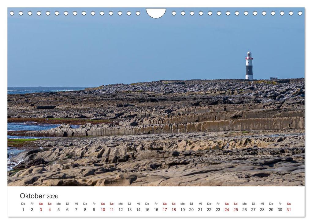 Weitere Ansicht: Leuchttürme Irlands (Wandkalender 2026 DIN A4 quer), CALVENDO Monatskalender | Markus Helfferich, Calvendo