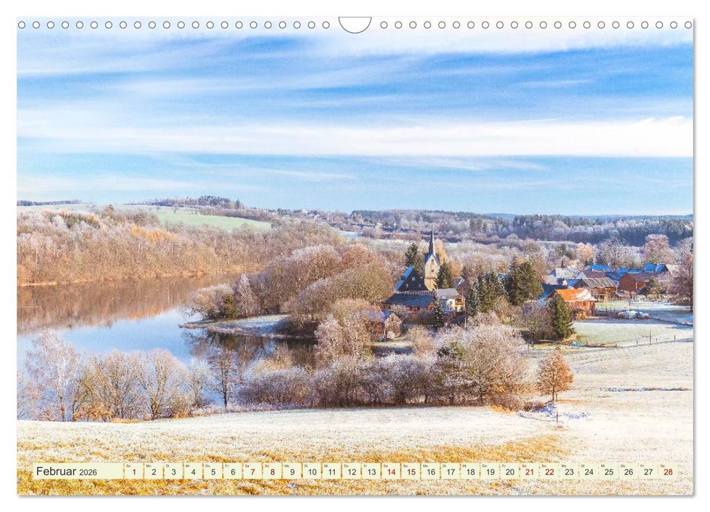 Weitere Ansicht: Vogtland - einzigartige Region im Vier - Länder - Eck (Wandkalender 2026 DIN A3 quer), CALVENDO Monatskalender | Ulrich Männel, Calvendo