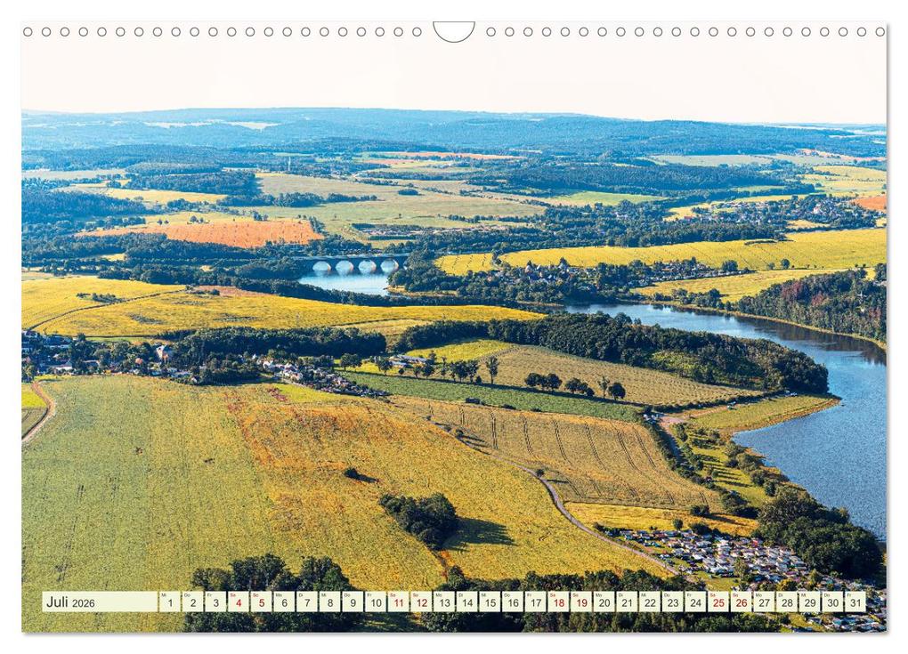 Weitere Ansicht: Vogtland - einzigartige Region im Vier - Länder - Eck (Wandkalender 2026 DIN A3 quer), CALVENDO Monatskalender | Ulrich Männel, Calvendo