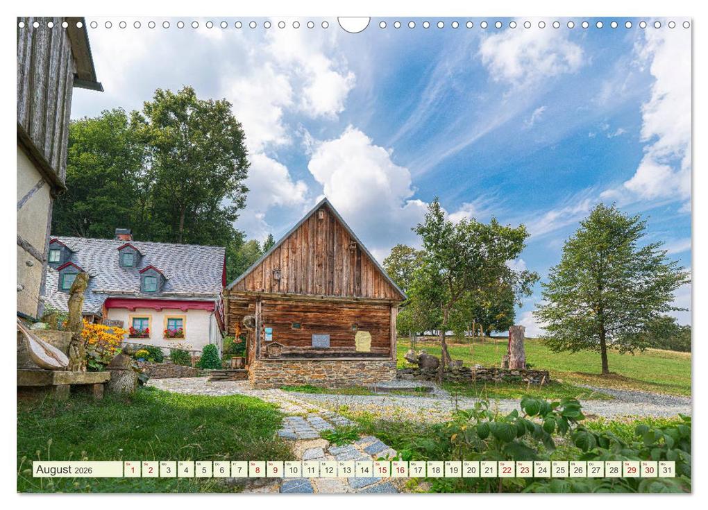 Weitere Ansicht: Vogtland - einzigartige Region im Vier - Länder - Eck (Wandkalender 2026 DIN A3 quer), CALVENDO Monatskalender | Ulrich Männel, Calvendo